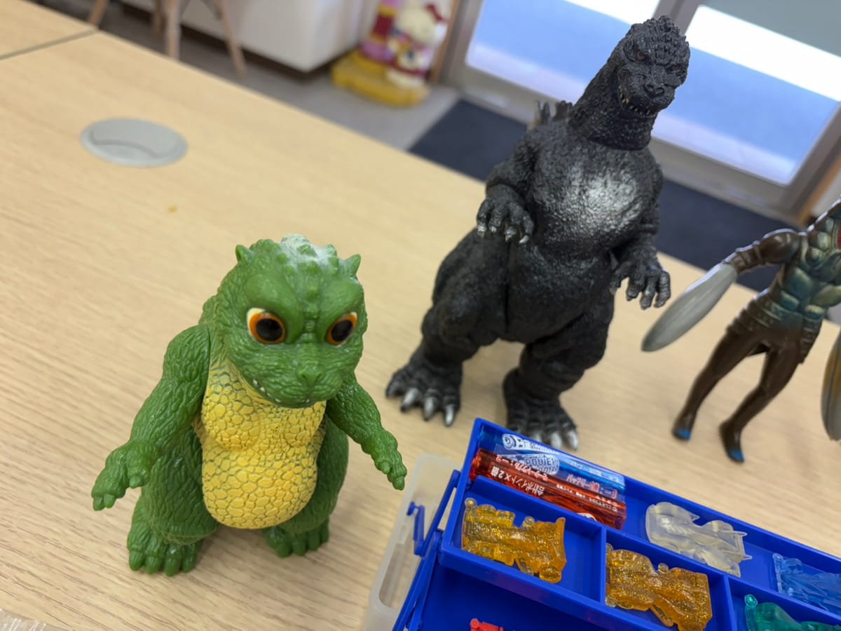 ムービーモンスターシリーズ リトルゴジラのソフビ人形